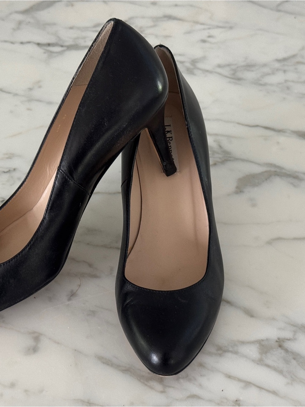 LK Bennett Sledge Platform Courts High Heels